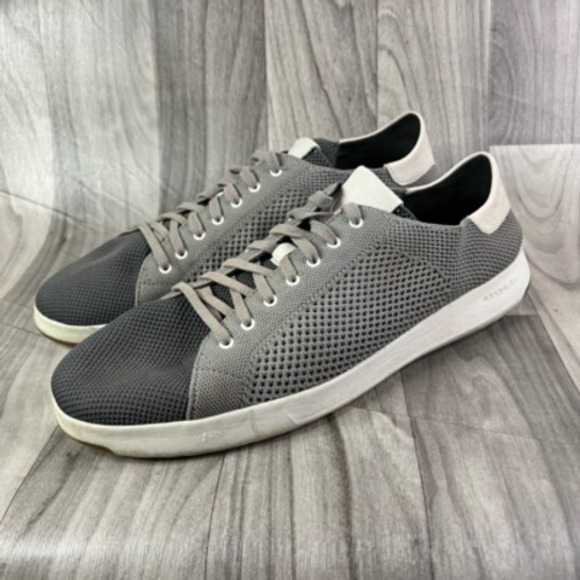 Cole Haan Mens Granpro Stitch Lite Knit Sneakers Gray Low‎ Top Lace Up 13M - Picture 11 of 12
